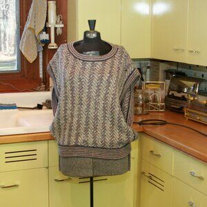 Diane Von Furstenberg Sweater Vest Vintage Women's 90s Top